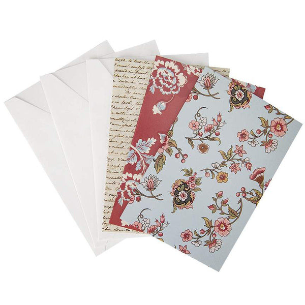 SALE Jane Austen Greeting Cards ST-15995 - Riley Blake Designs - 12 Cards and Envelopes - 4 Designs - 4" x 6" Blank Cards - Keepsake Tray