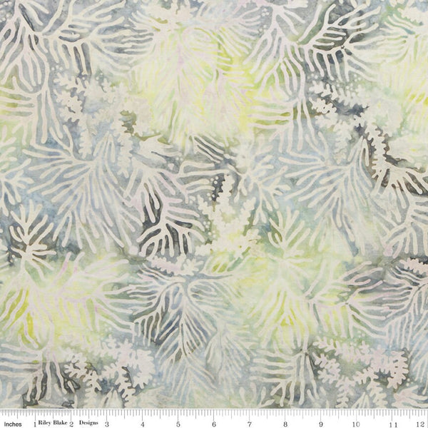 SALE Batiks Expressions Breathe BTAP815 Sage - Riley Blake Designs - Hand-Dyed Print - Quilting Cotton Fabric