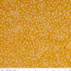 CLEARANCE Batiks Expressions Elementals BTHH526 Goldenrod  - Riley Blake Designs - Hand-Dyed Tjap Print - Quilting Cotton Fabric