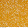 Fat Quarter End of Bolt - CLEARANCE Batiks Expressions Elementals BTHH526 Goldenrod  - Riley Blake - Hand-Dyed Tjap Print - Quilting  Fabric