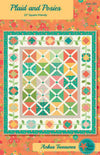 SALE Plaids and Posies Quilt PATTERN - Heather Peterson Riley Blake - INSTRUCTIONS Only - Piecing - 5" and 10" Stacker Friendly