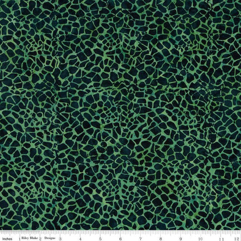 SALE Batiks Expressions Elementals BTHH512 Alligator - Riley Blake Designs - Hand-Dyed Tjap Print - Quilting Cotton Fabric