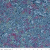 SALE Batiks Expressions Hand-Dyes BTHH243 Violet Blue Multi - Riley Blake Designs - Hand-Dyed Print - Quilting Cotton Fabric