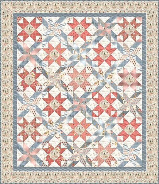 Shine On Boxed Quilt Kit KT-14530 - Riley Blake Designs - Box Pattern Fabric - Countryside - Quilting Cotton