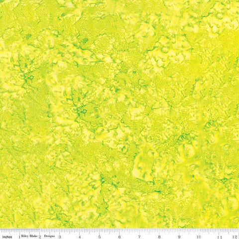 SALE Batiks Expressions Hand-Dyes BT21000-311 Kiwi - Riley Blake Designs - Hand-Dyed Print - Quilting Cotton