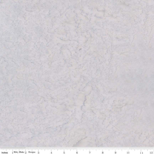 Batiks Expressions Hand-Dyes BT21000-150 Fog Gray - Riley Blake Designs - Hand-Dyed Print - Quilting Cotton