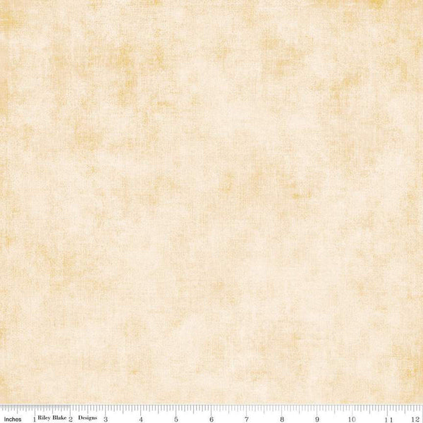 1 Yard 18" End of Bolt - Shades WIDE BACK WB200 Cream - Riley Blake Designs - 107/108" Wide - Mottled Pattern - Quilting Cotton Fabric