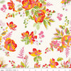 3-Yard Cut - SALE Picnic Florals Floral WIDEBACK WB14619 Cream - Riley Blake Designs - 108" - Flowers - Quilting Cotton Fabric
