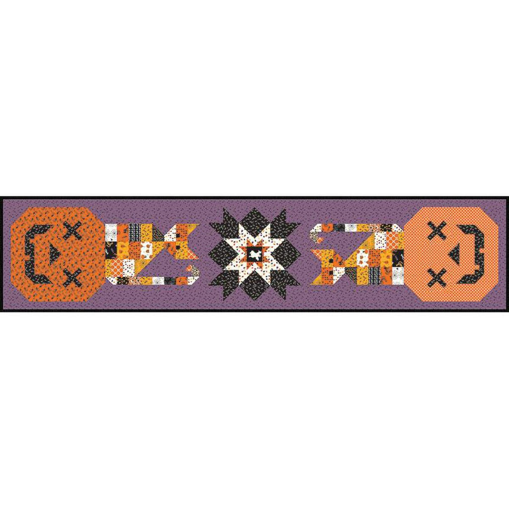 SALE Calico Cats And Jacks Runner PATTERN P157 By Sandy Gervais Rile sale-calico-cats-and-jacks-runner-pattern-p157-by-sandy-gervais-rile