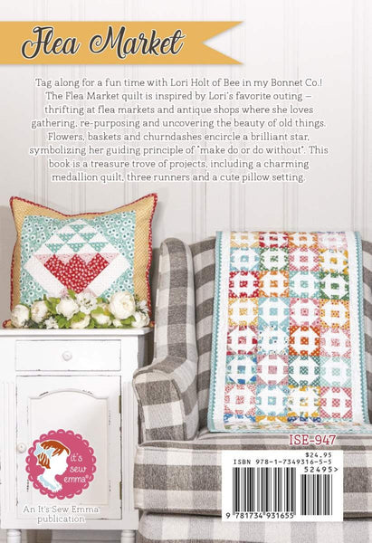 SALE Flea Market Book P051 by It's Sew Emma  - Riley Blake Designs - INSTRUCTIONS Only - Lori Holt - Multiple Projects