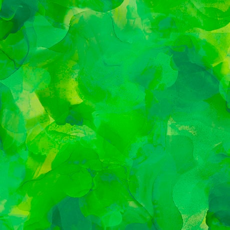 Aura Watercolor Blender 30198 Green - QT Fabrics - Quilting Cotton Fabric