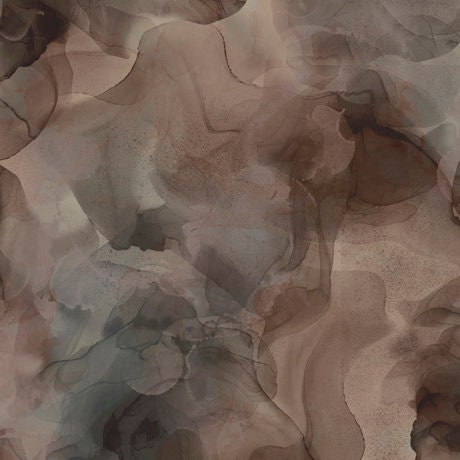 Aura Watercolor Blender 30198 Taupe - QT Fabrics - Quilting Cotton Fabric