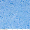 18" End of Bolt - SALE Batiks Expressions Hand-Dyes BTHH174 Light Blue 1 - Riley Blake Designs - Hand-Dyed Print - Quilting Cotton
