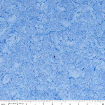 SALE Batiks Expressions Hand-Dyes BTHH173 Light Blue - Riley Blake Designs - Hand-Dyed Print - Quilting Cotton Fabric