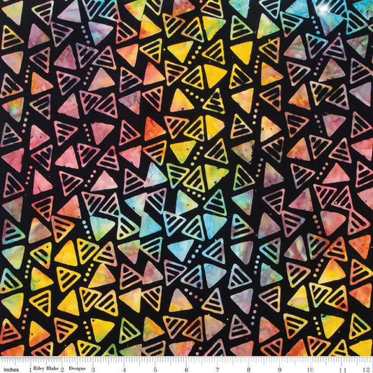 DEAL Batiks Expressions Halloween Expressions BTHH1265 Topsy Turvy - Riley Blake Designs - Hand-Dyed Print - Quilting Cotton