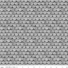 Fat Quarter End of Bolt - Pumpkin Patch Raise the Rooftop C14577 Gray - Riley Blake - Halloween Roof Tiles - Quilting Cotton Fabric