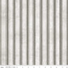 SALE 13" End of Bolt - Pumpkin Patch Terrifying Ticking C14578 Gray - Riley Blake - Halloween Stripes - J. Wecker Frisch - Quilting Fabric
