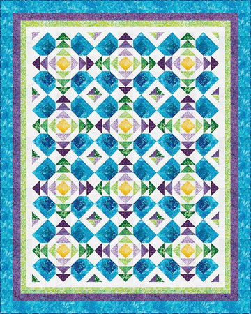 SALE Skipping Stones Quilt PATTERN P185 - The Whimsical Workshop - Riley Blake Designs - INSTRUCTIONS Only - Piecing