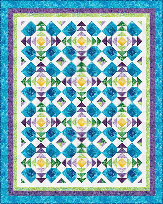 SALE Skipping Stones Quilt PATTERN P185 - The Whimsical Workshop - Riley Blake Designs - INSTRUCTIONS Only - Piecing