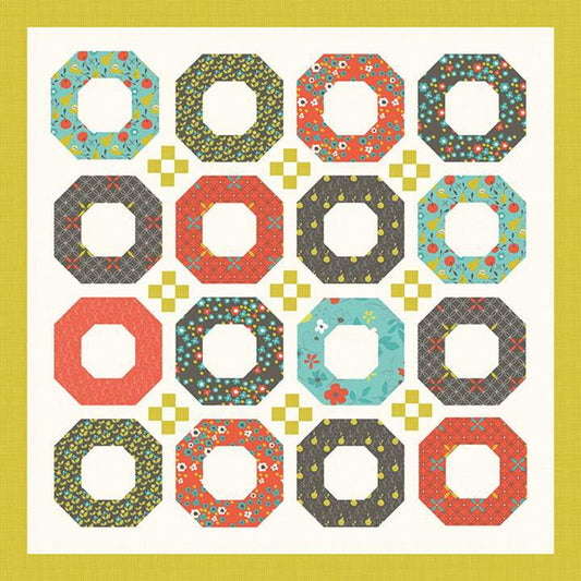 SALE Fun & Fruity 3-in-One PATTERN P157 - Sandy Gervais - Riley Blake Designs - INSTRUCTIONS Only - Piecing - Three Projects