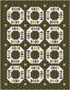 SUPER DEAL! Welcome Wreath Quilt PaTTERN P042 - Amber Johnson - Riley Blake - INSTRUCTIONS Only - Piecing Beginner Friendly