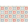 SALE Countryside Churn Dash Cheater Print C15071 Multi - Riley Blake - PRINTED Churn Dash Block Sashing Posts - Quilting Cotton Fabric