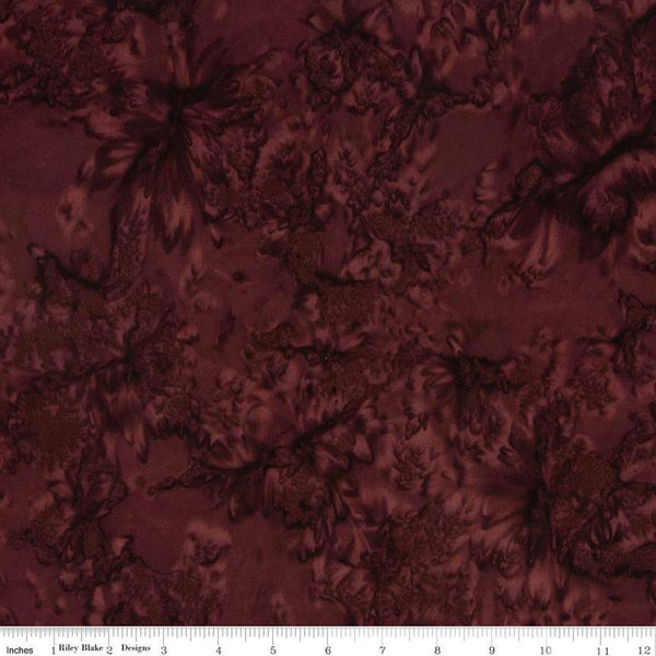 SALE Batiks Expressions Hand-Dyes BTHH136 Dark Orange 1 - Riley Blake Designs - Hand-Dyed Print - Quilting Cotton Fabric