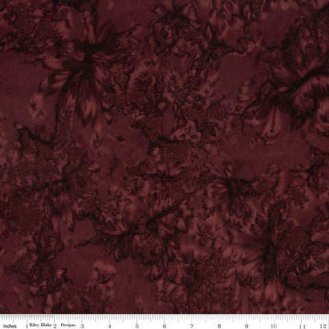 SALE Batiks Expressions Hand-Dyes BTHH136 Dark Orange 1 - Riley Blake Designs - Hand-Dyed Print - Quilting Cotton Fabric