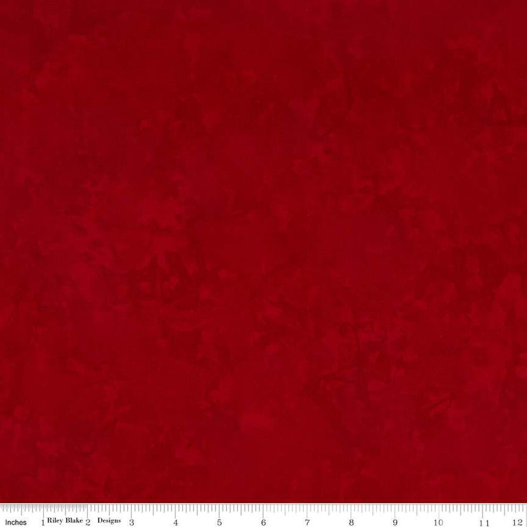 SALE Batiks Expressions Hand-Dyes BTHH120 Red 1 - Riley Blake Designs - Hand-Dyed Print - Quilting Cotton Fabric
