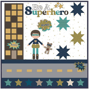 SALE Super Reader Book Pillow PATTERN P177 - Jennifer Long - Riley Blake Designs - INSTRUCTIONS Only - Raw Edge Applique