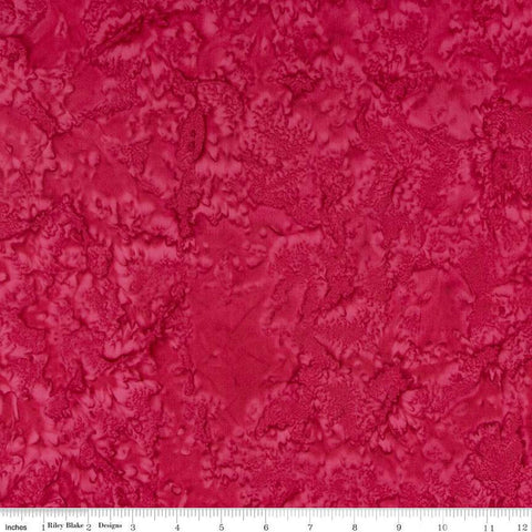 SALE Batiks Expressions Hand-Dyes BTHH116 Pink 1 - Riley Blake Designs - Hand-Dyed Print - Quilting Cotton Fabric