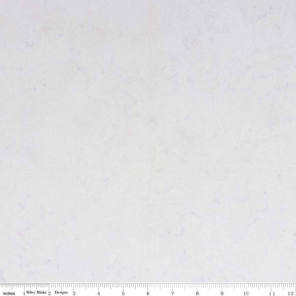 34" End of Bolt - Batiks Expressions Hand-Dyes BTHH100 Pale Lavender - Riley Blake - Hand-Dyed Print - Quilting Cotton Fabric