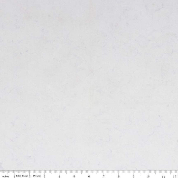 34" End of Bolt - Batiks Expressions Hand-Dyes BTHH100 Pale Lavender - Riley Blake - Hand-Dyed Print - Quilting Cotton Fabric