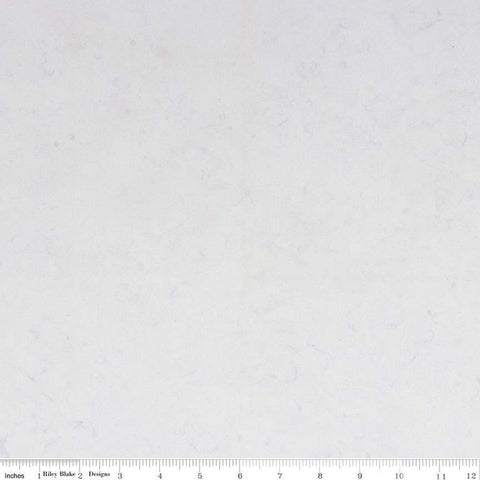 34" End of Bolt - Batiks Expressions Hand-Dyes BTHH100 Pale Lavender - Riley Blake - Hand-Dyed Print - Quilting Cotton Fabric