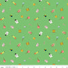 SALE Jingle Bells Toys C14833 Green - Riley Blake Designs - Christmas Vintage Toys - Quilting Cotton Fabric