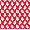 Merry Little Christmas Santa Heads C14842 Red by Riley Blake Designs - Santas Santa Claus - Quilting Cotton Fabric