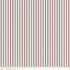 19" End of Bolt - Merry Little Christmas Stripes C14847 Cream by Riley Blake Designs - Stripe Striped - Quilting Cotton Fabric
