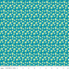 SALE Here Comes the Sun Slices C14817 Azure - Riley Blake Designs - Scattered Circles - Quilting Cotton Fabric