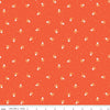 Bloom Mushies C14986 Orange - Riley Blake Designs - Mushrooms Dots - Quilting Cotton Fabric