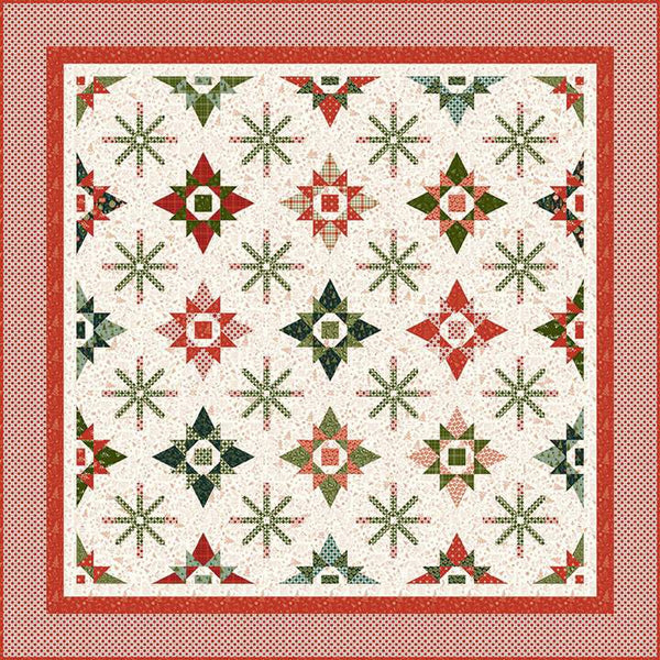 Twinkle and Twirl Quilt PATTERN P157 by Sandy Gervais - Riley Blake Designs - INSTRUCTIONS Only - Pieced Fat Quarter Friendly