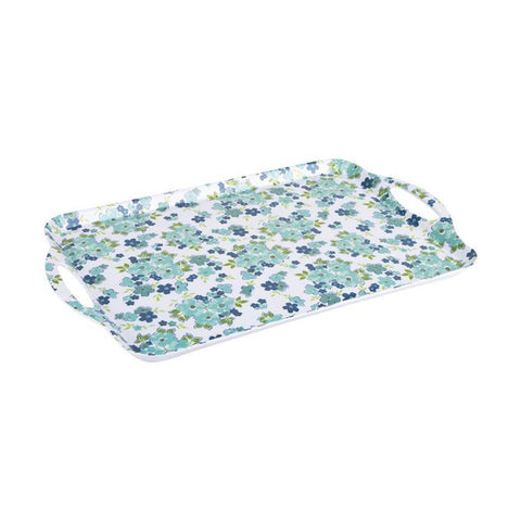 SALE Lori Holt Blue Floral Cook Book Melamine Tray ST-24595 - Riley Blake Designs - Vintage