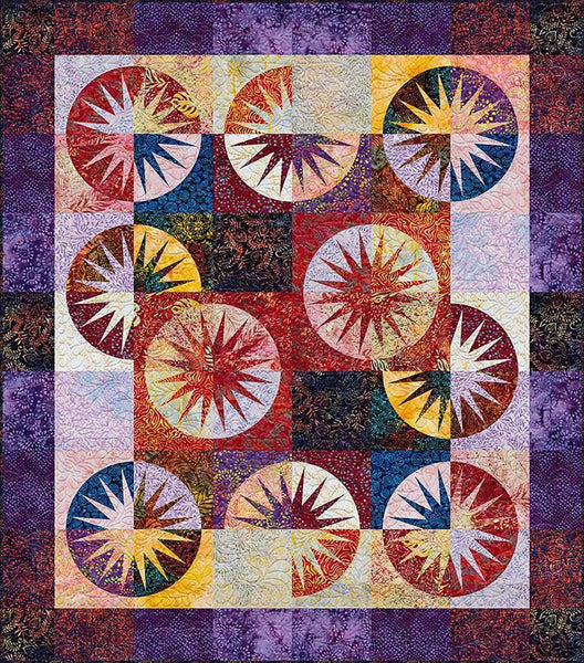 SALE Desert Sky Quilt PATTERN P182 by Quiltworx - Riley Blake Designs - INSTRUCTIONS Only - Piecing Fat Quarter Friendly