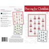 SALE Pine-ing for Christmas Quilt PATTERN P180 - Wendy Sheppard - Riley Blake Designs - INSTRUCTIONS Only - Pieced Pine Trees