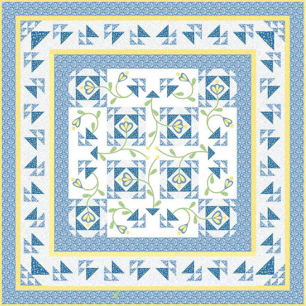 SALE Shadow Boxes Quilt PATTERN P1112 by Jennifer Long - Riley Blake Designs - INSTRUCTIONS Only - Piecing Applique