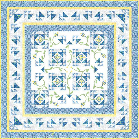 SALE Shadow Boxes Quilt PATTERN P1112 by Jennifer Long - Riley Blake Designs - INSTRUCTIONS Only - Piecing Applique