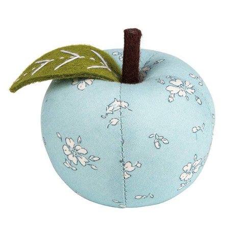 SALE Liberty Fabrics Apple Pin Cushion Field Rose 04775965A-APPLE - Riley Blake Designs - 3 1/4" x 3 1/2"