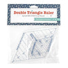 SALE Lori Holt Double Triangle Ruler Set ST-24602 - Riley Blake Designs - Plastic 4" & 8" Rulers - Set of 2