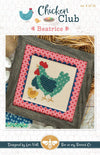 DEAL Beatrice Chicken Club #4 Cross Stitch PATTERN P051-ISE - Riley Blake Designs - Instructions Only - It's Sew Emma - Counted Cross Stitch