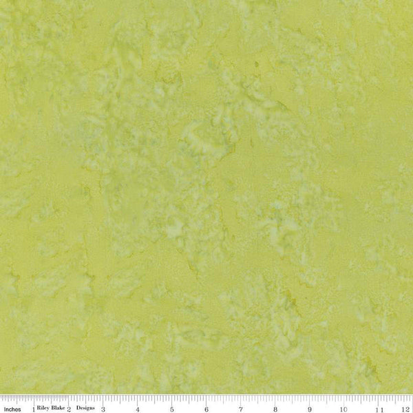 SALE Batiks Expressions Hand-Dyes BT21000-321 Artichoke - Riley Blake Designs - Hand-Dyed Print - Quilting Cotton