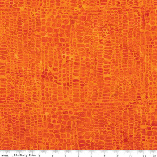 DEAL Batiks Expressions Halloween Expressions BTHH1249 Clementine - Riley Blake Designs - Hand-Dyed Print - Quilting Cotton